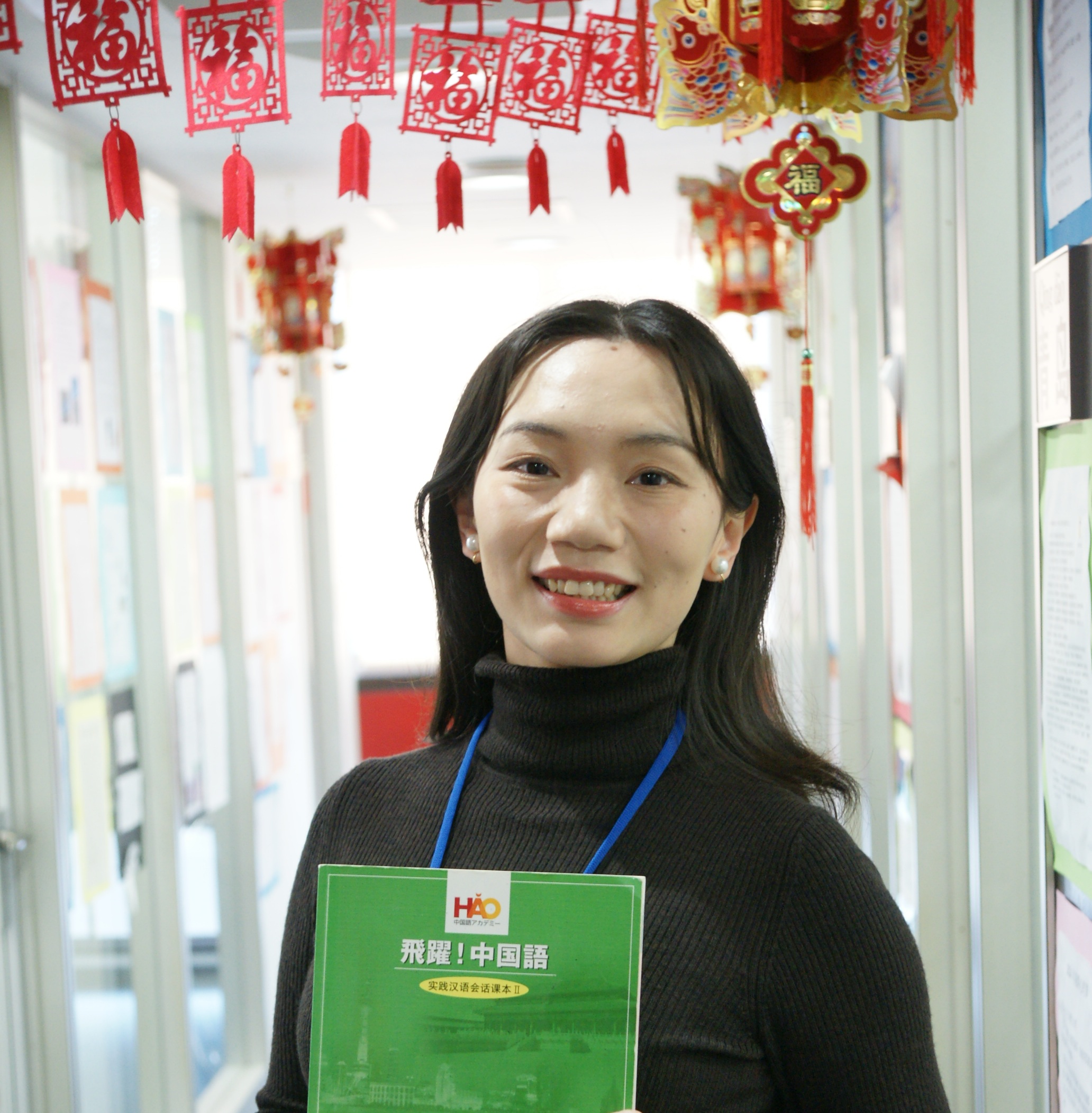 中国語教師ハオ横浜校X.MQさん(2022年5月入社)